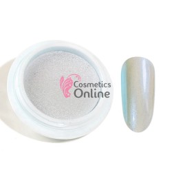 Decor pentru unghii NADP018NN cu pigment sweet Candy Amelie Silver Blue